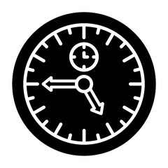 Clock Glyph Icon
