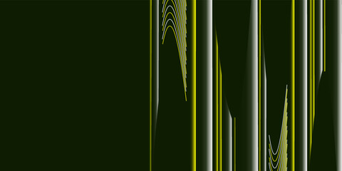 Abstract dark green and yellow background