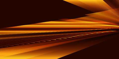 Abstract dark brown and gold background