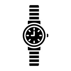 Wristwatch Glyph Icon