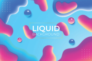 Abstract blue and purple liquid wavy shapes futuristic banner. Glowing retro waves vector background.
Modern colorful flow background. Wave color Liquid shape. Abstract design.