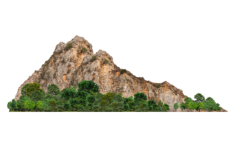 mountain isolated transparency background...