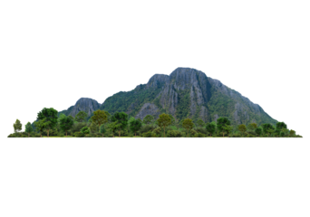 mountain isolated transparency background...