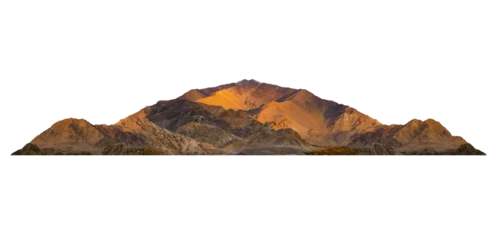 Meubelstickers mountain isolated transparency background... © moderngolf1984