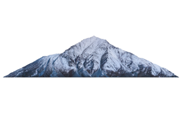 mountain isolated transparency background.