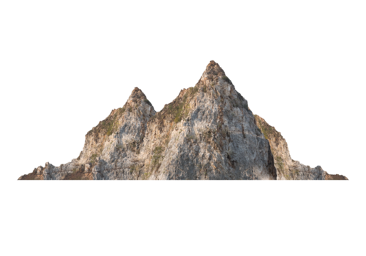 mountain isolated transparency background...