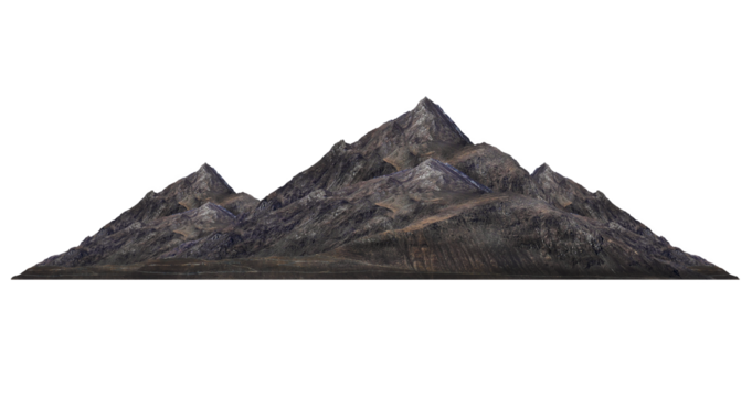 mountain isolated transparency background...