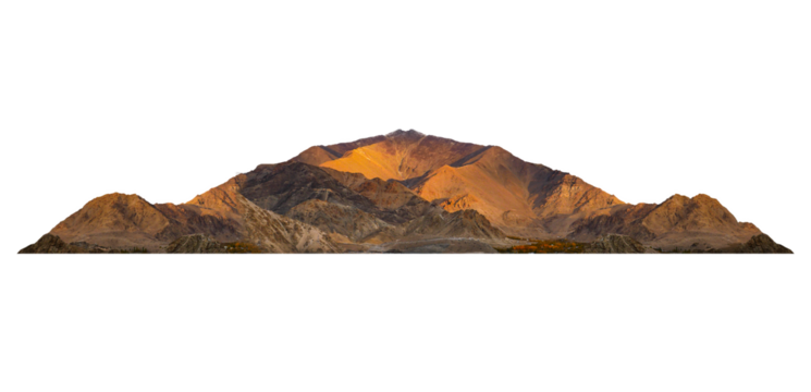 mountain isolated transparency background...
