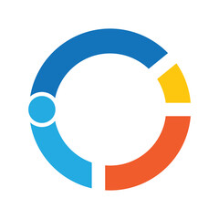 Adoption and community care Logo template vector icon