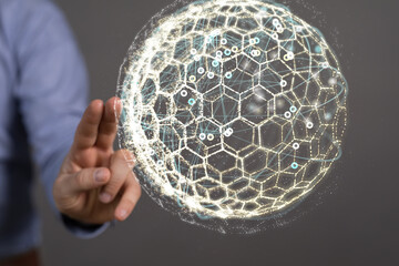 Futuristic wave, Futuristic data stream