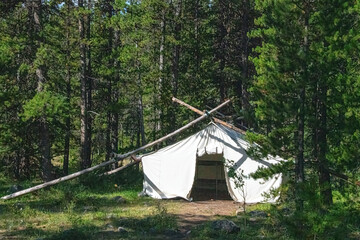 "Home Sweet Home". Where we sleep on our fishing trips to the southern Kananaskis in Alberta Canada.