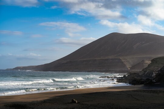 Beautiful view of La Solapa Beach, Fuerteventura, Canary Islands