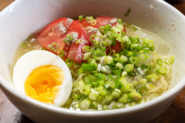 とても美味しい日本の冷やしラーメン