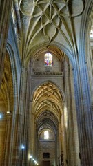 interior of the cathedral Segovia Spain 20/08/2022