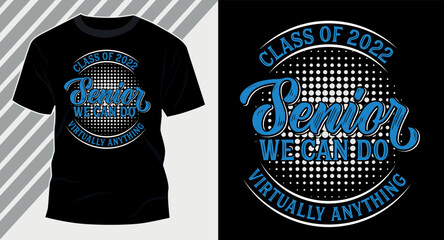 Back to school graduation education typography trendy vintage retro custom tshirt design vector graphic