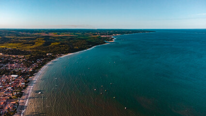 Tamandaré Carneiros Pernambuco Praia Litoral Paraíso Tropical Pernambucano Paradisíaco Coqueiro Mar Areia Ilha Céu Oceano Paisagem Drone Brasil Viagem Turismo Férias Verão