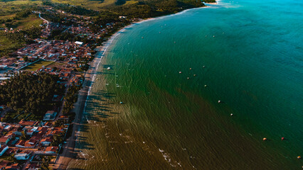Tamandaré Carneiros Pernambuco Praia Litoral Paraíso Tropical Pernambucano Paradisíaco Coqueiro Mar Areia Ilha Céu Oceano Paisagem Drone Brasil Viagem Turismo Férias Verão