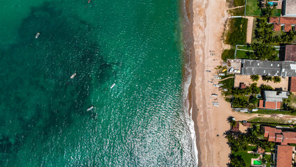 Tamandaré Carneiros Pernambuco Praia Litoral Paraíso Tropical Pernambucano Paradisíaco Coqueiro Mar Oceano Paisagem Drone Brasil Viagem Turismo Férias Verão Português