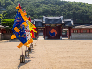 Gate of Hwaseong Haenggung Palace, Suwon, South Korea