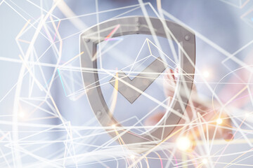 security data code digital in hand