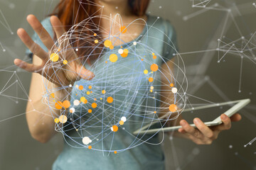 the 3d Global Network Of People.