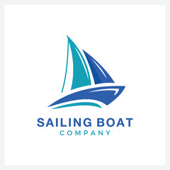 Boat Logo Design inspiration Graphic Branding Element for business and other company