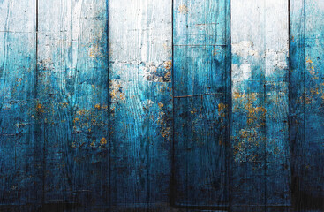 Grungy blue metal wallpaper