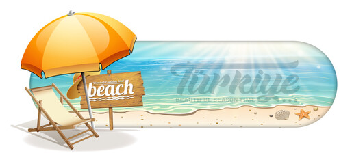 Fototapeta premium sea board