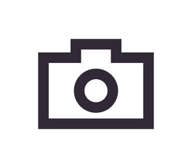 Mobile user interface navigation symbol and app icon simple outline linear vector.