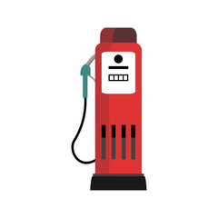 gas column icon, vector illustration