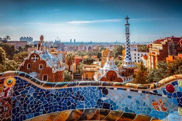 Tuinposter Park Guell in Barcelona © Anna Om
