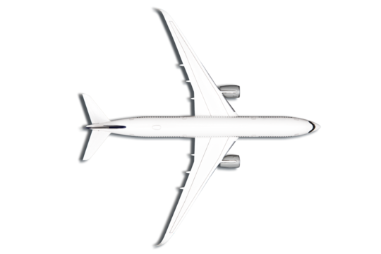 Flat lay design of travel concept with plane with super high details