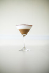 Cafe Shake-rato in Martini glass