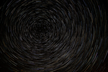 Pure star trail