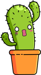 cactus cartoon illustration