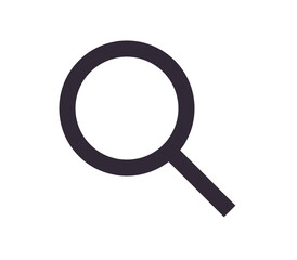 Mobile user interface navigation symbol and app icon simple outline linear vector.