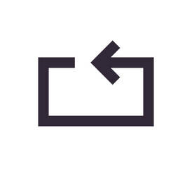 Fototapeta premium Mobile user interface navigation symbol and app icon simple outline linear vector.