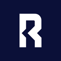 RK Logo Design , Initial Based RK Icon