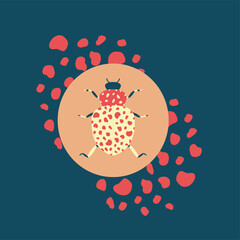 ladybug illustration