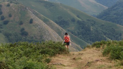 randonnée dans les montagne basques