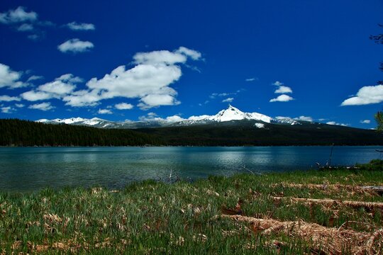 Lake Diamond Lake & Mount Thielsen, Oregon