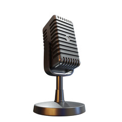 Retro 3D Microphone Element