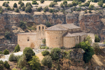 Ermita de San Frutos en la Hoces del Duratón