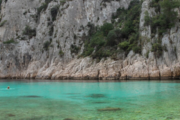 Mediterranean French France Calanque Tropical Fjord Beach Cliff Hike Cassis