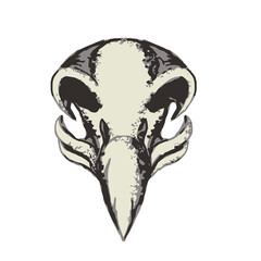 Eagle Skull Retro