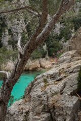 France French Calanque Cassis Mediterranean Fjords Cliff Hiking Beach 