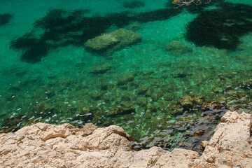 France Mediterranean Calanque Fjords Summer Beach Cliff 