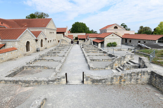 Roman town and archaeological park in Carnuntum, Austria