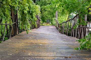 Bluff Dale Suspension Bridge