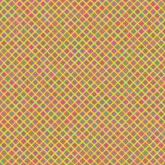 Fototapeta premium Color Rhombus tile tessellation pattern illustration